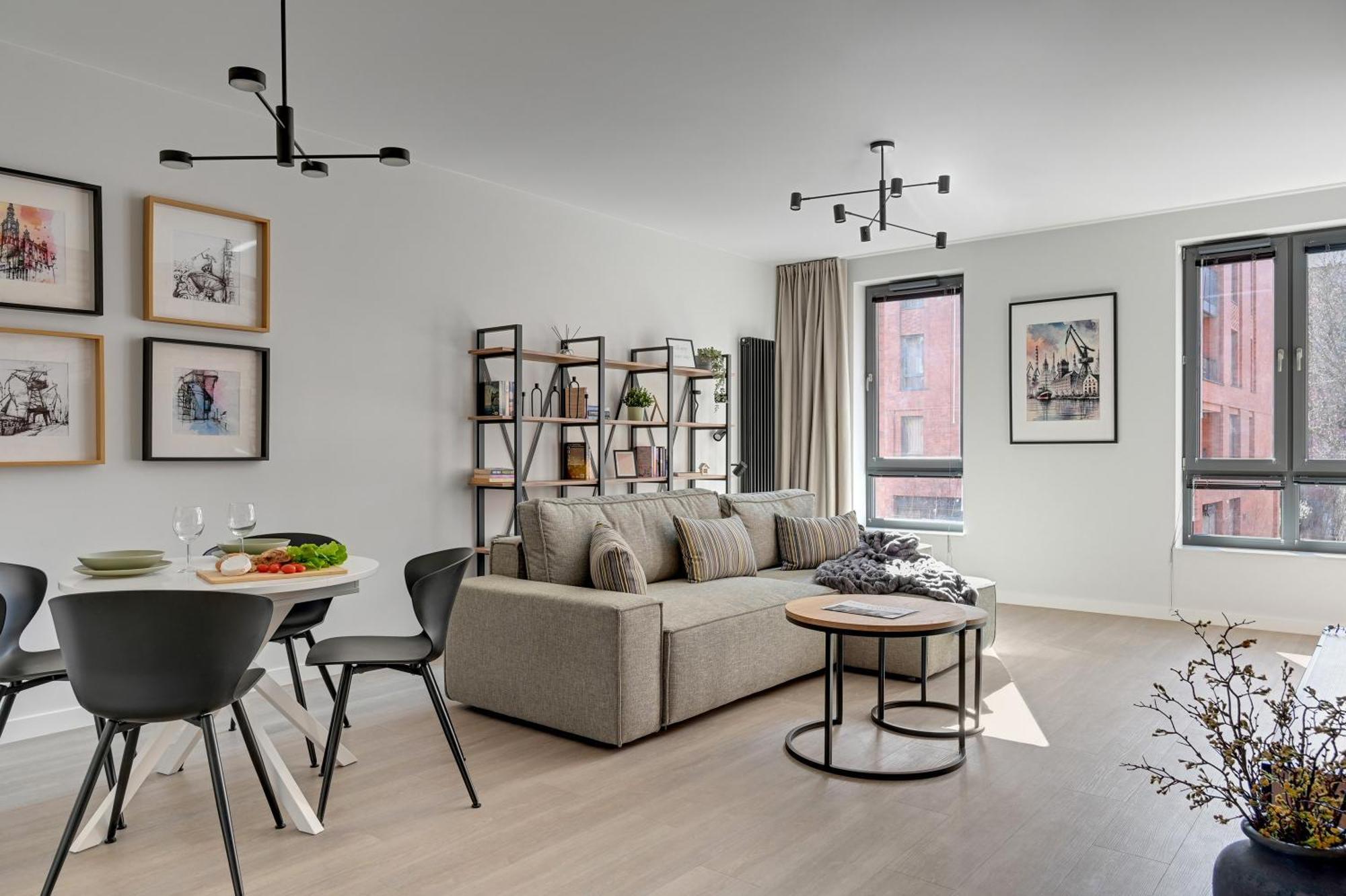 Scala 60H City Center Premium Apartments With Parking By Lion Apartments Гданьск Экстерьер фото
