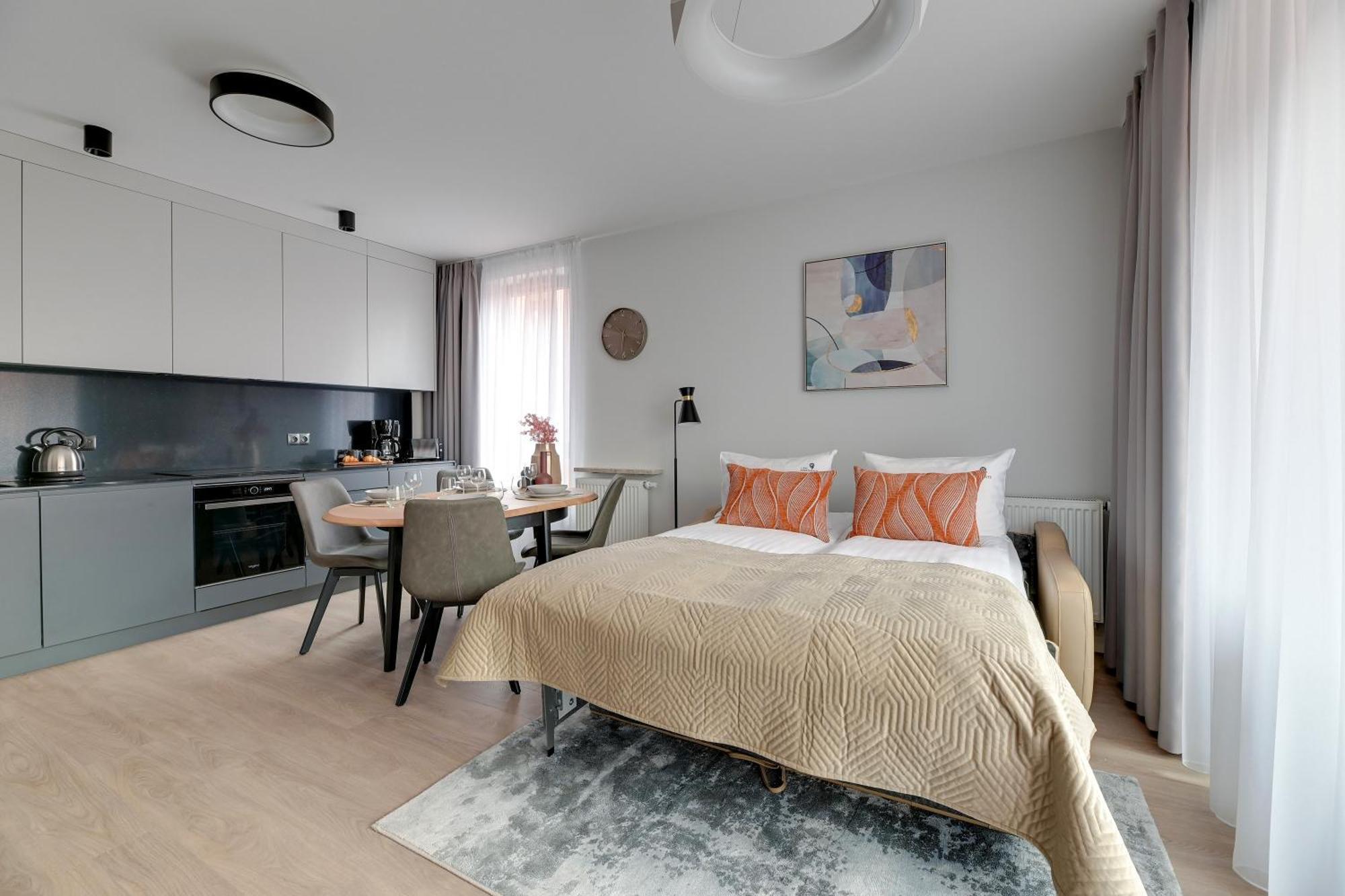 Scala 60H City Center Premium Apartments With Parking By Lion Apartments Гданьск Экстерьер фото