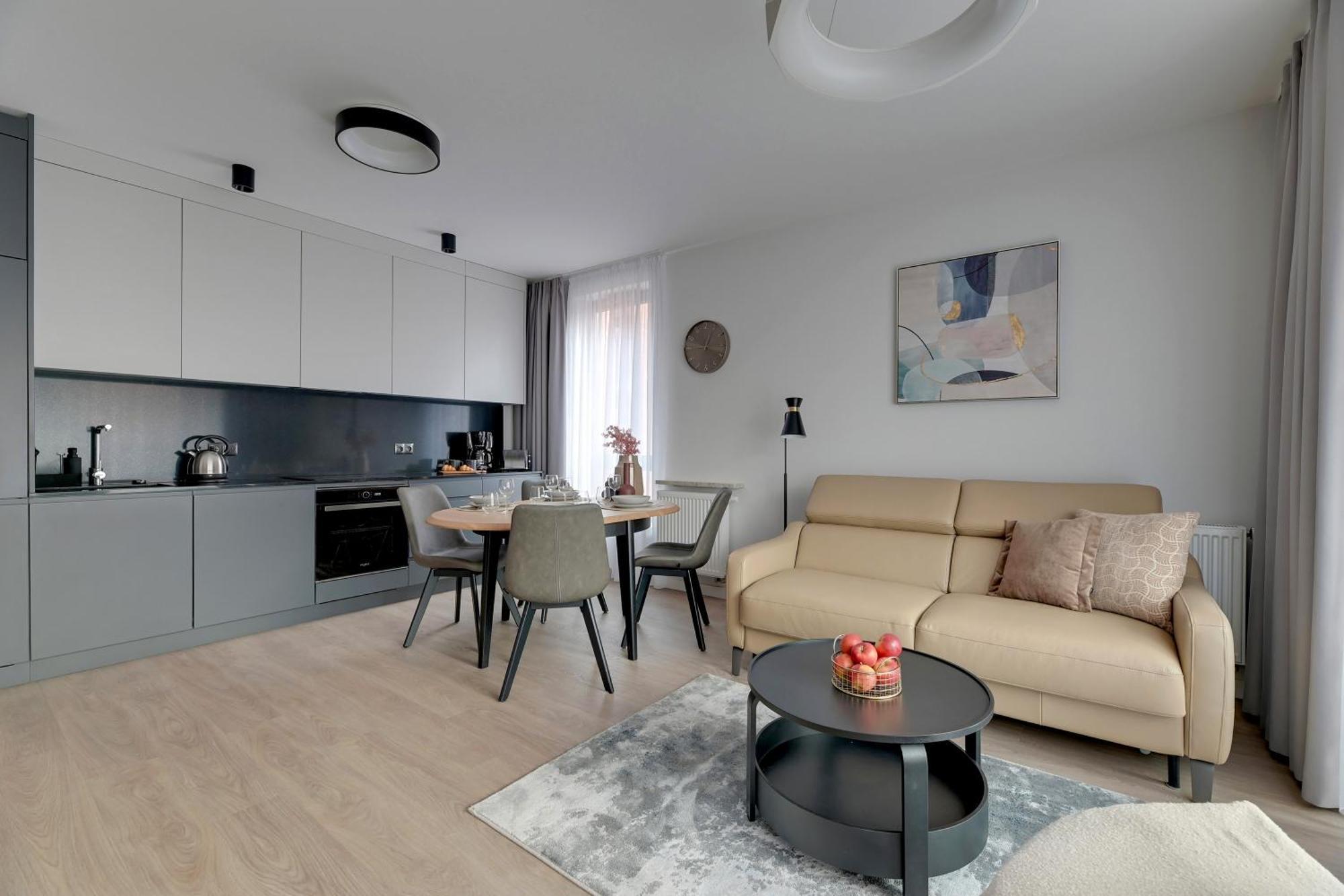 Scala 60H City Center Premium Apartments With Parking By Lion Apartments Гданьск Экстерьер фото